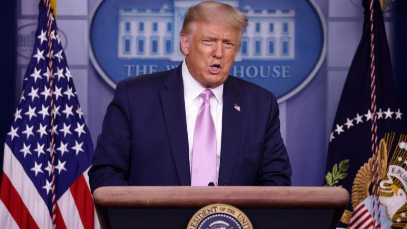 President Trump on August 11, 2020
