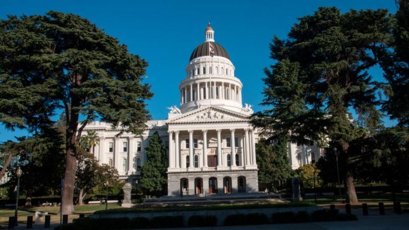 The California state capitol, Sacramento