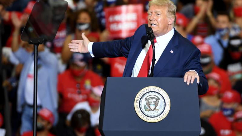 President Trump on September 13, 2020