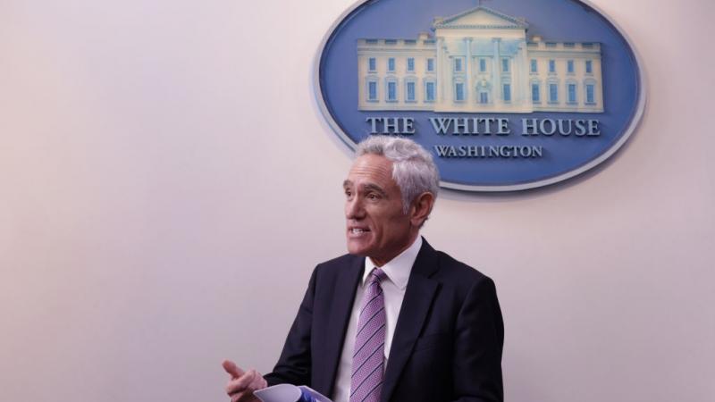 Scott Atlas at the White House, Sept. 16