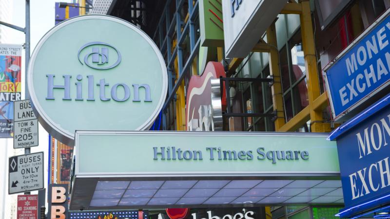 Hilton Hotel in Times Square, New York City