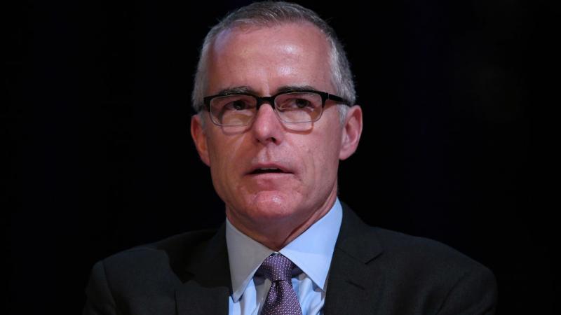 Former FBI Deputy Director Andrew McCabe