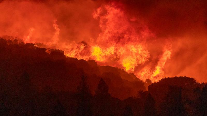 The California "Creek Fire," Sept. 2020