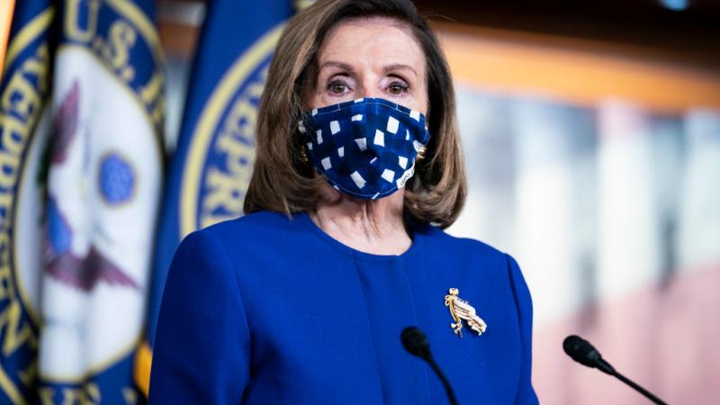 House Speaker Nancy Pelosi on October 22, 2020