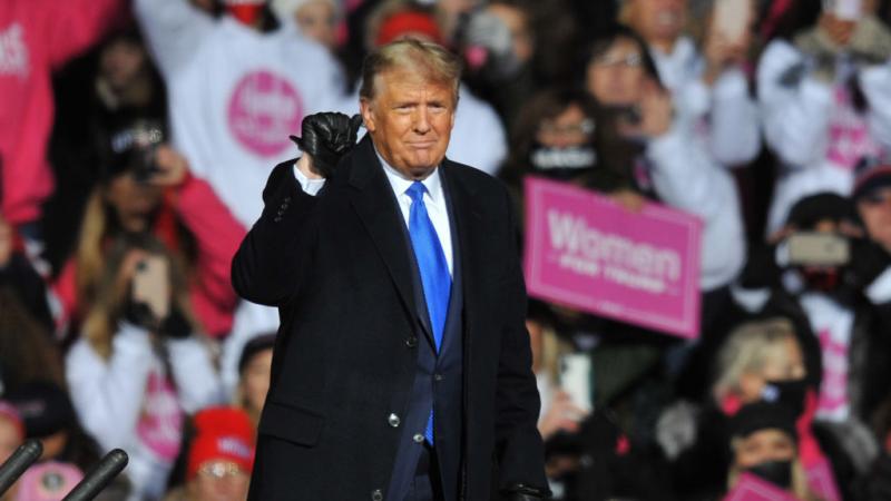 President Trump on October 27, 2020