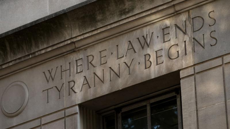 The Department of Justice headquarters