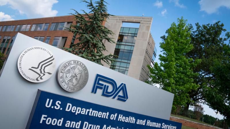 FDA sign in Maryland in 2020