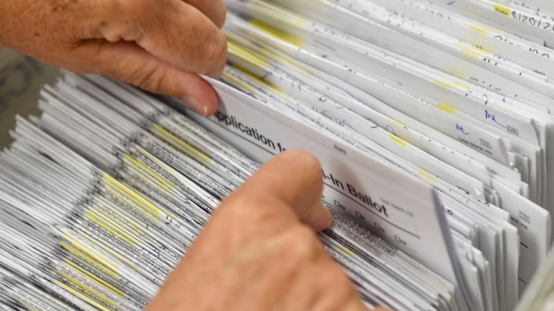 Mail-in ballots in Reading, PA