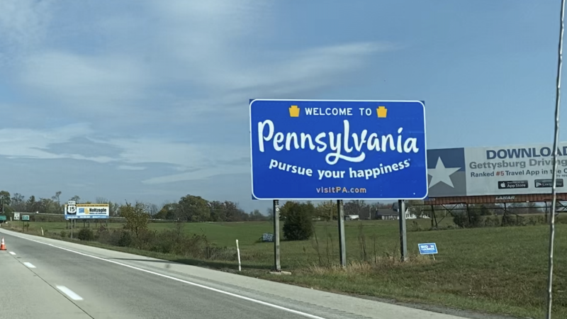 PA State Sign 