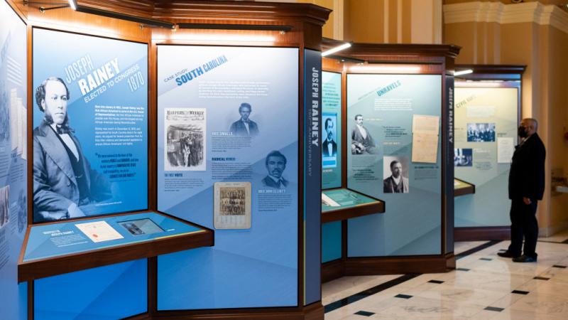 New exhibit honoring former Rep. Joseph Rainey