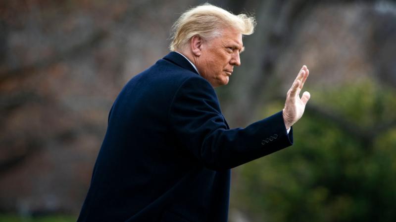 President Trump on Dec. 12, 2020