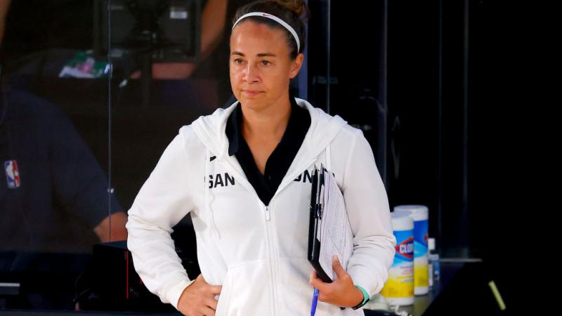 Assistant coach of the San Antonio Spurs Becky Hammon