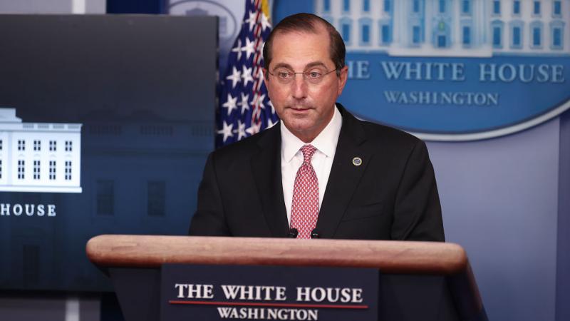 Alex Azar in November 2019