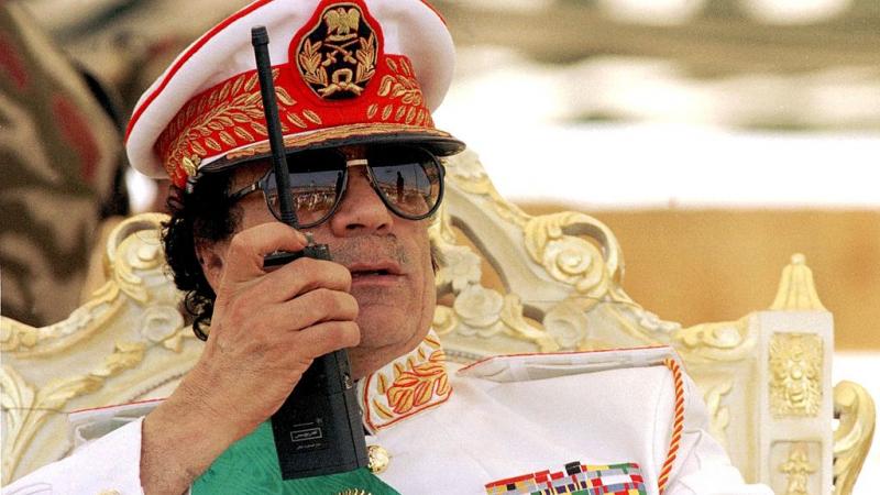 Muamar Qaddafi in 1999