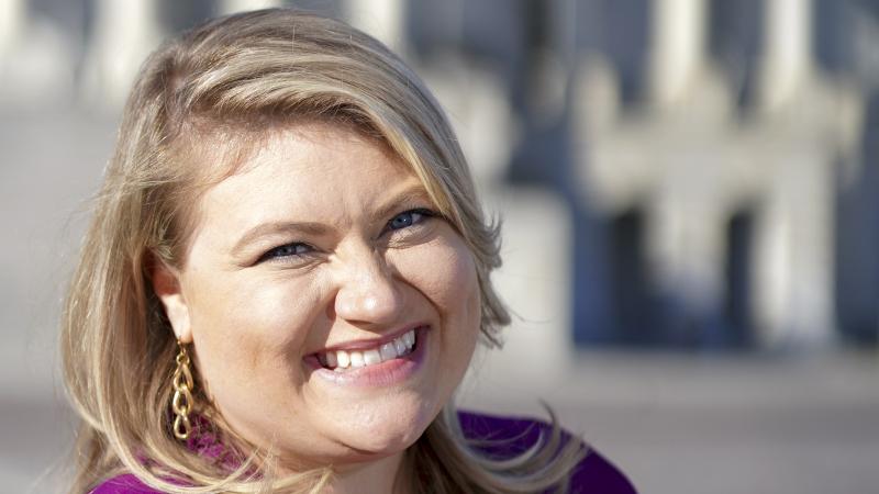 Rep-elect Kat Cammack (R-FL) poses for for a portrait outside the U.S. Capitol in Washington, District of Columbia, on December 3, 2020. 