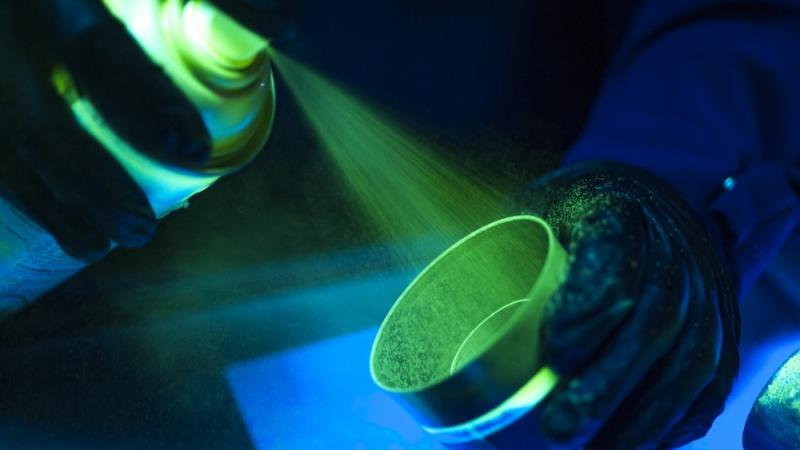 A military spray substance