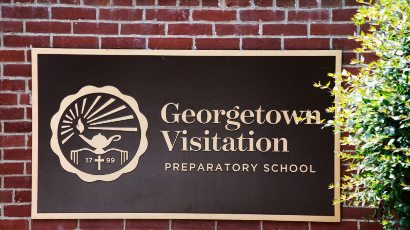 Georgetown Visitation Preparatory School in Washington DC in May 2019