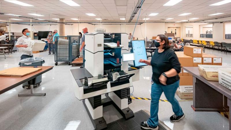 Election equipment in Maricopa County, AZ