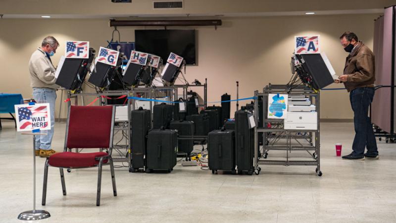 Georgia polling station