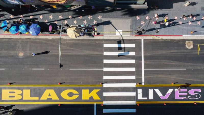 'All Black Lives Matter' mural