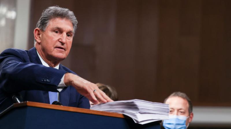 Sen. Joe Manchin in December 2020