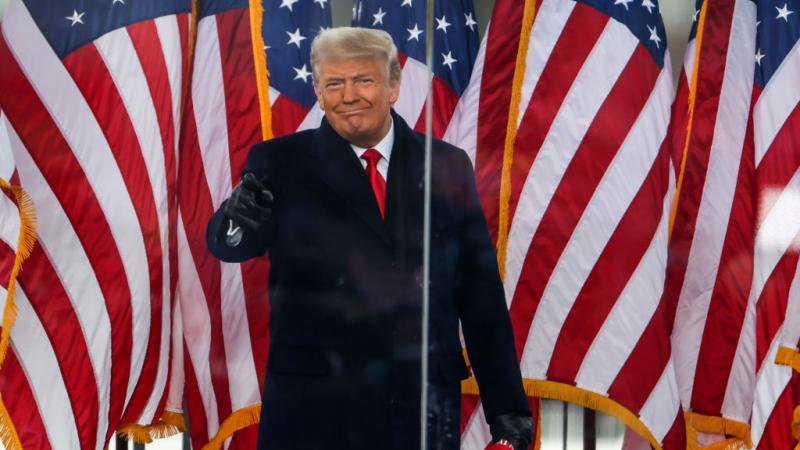 President Trump on Jan. 6, 2020