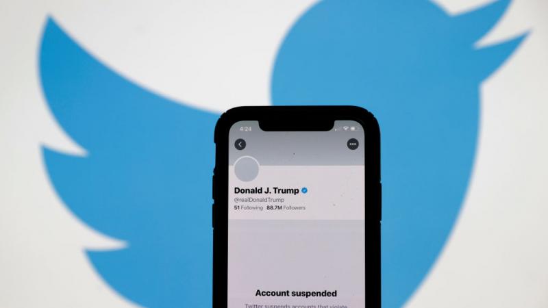 President Trump's banned Twitter account