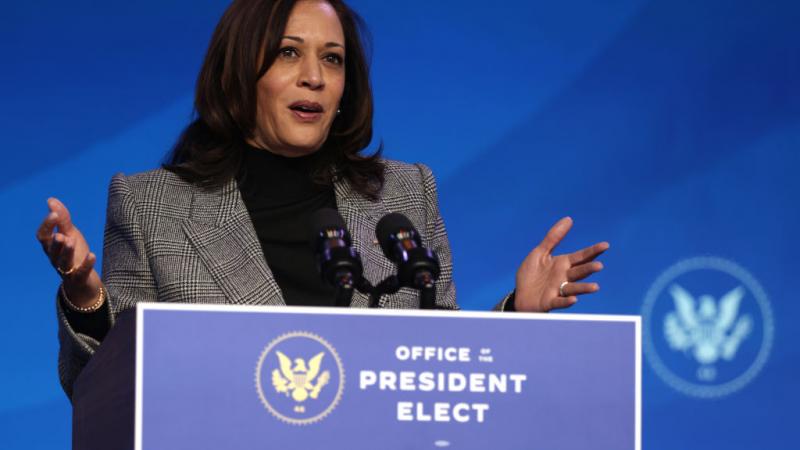 Vice President-elect Kamala Harris on Jan. 16, 2020