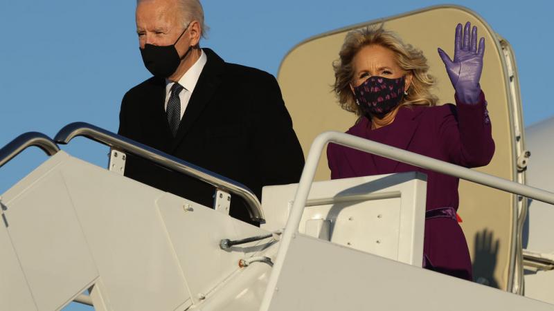 Joe and Jill Biden, Jan. 19