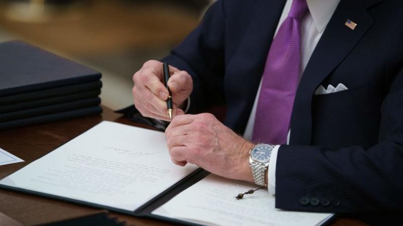 Joe Biden signs executive order