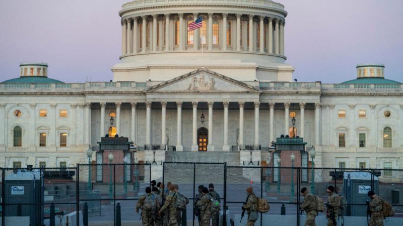 National Guard and fencing security measures at U.S. Capitol