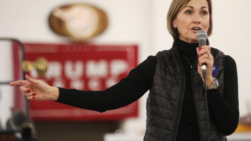 Iowa Gov. Kim Reynolds in October 2020