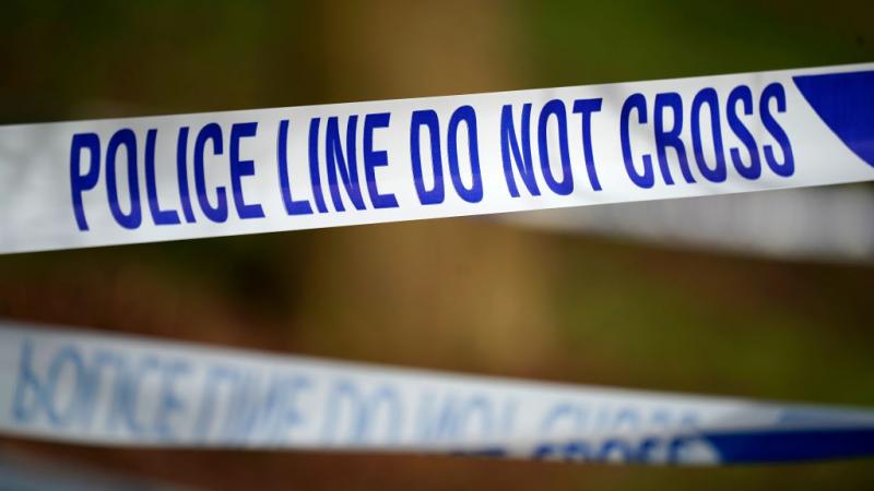 Police cordon in England in 2019