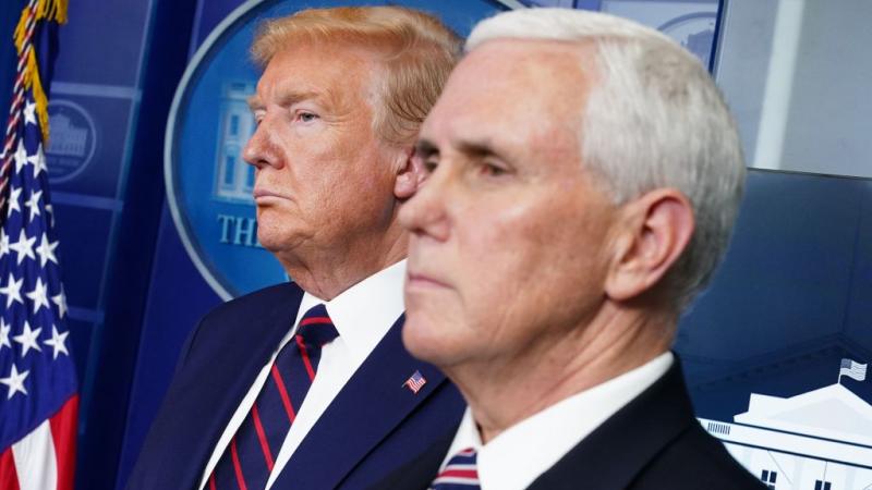 President Trump and Vice President Pence in 2020
