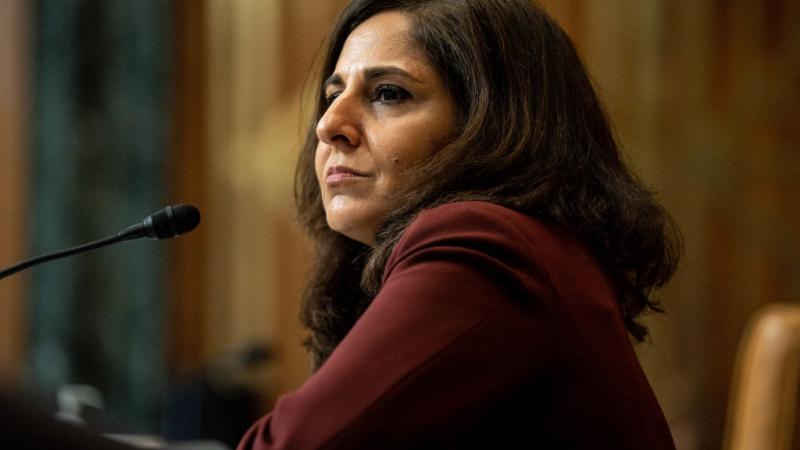 Neera Tanden in February 2021