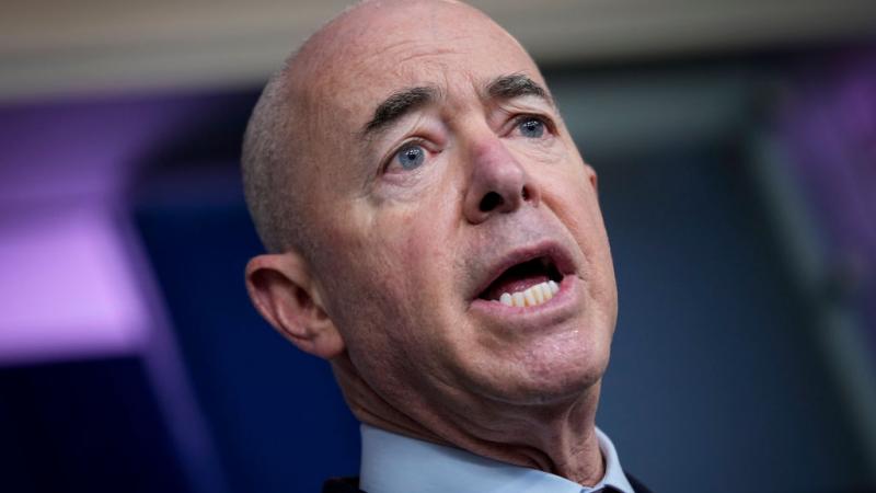 DHS Sec. Alejandro Mayorkas on March 1, 2021