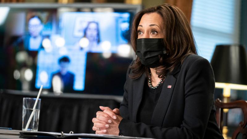 Vice President Kamala Harris on March 18, 2021