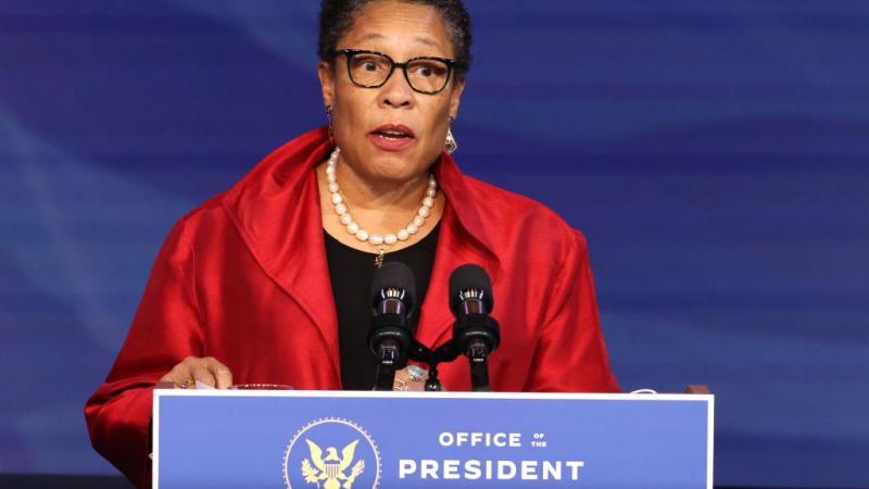 Rep. Marcia Fudge on Dec. 11, 2021