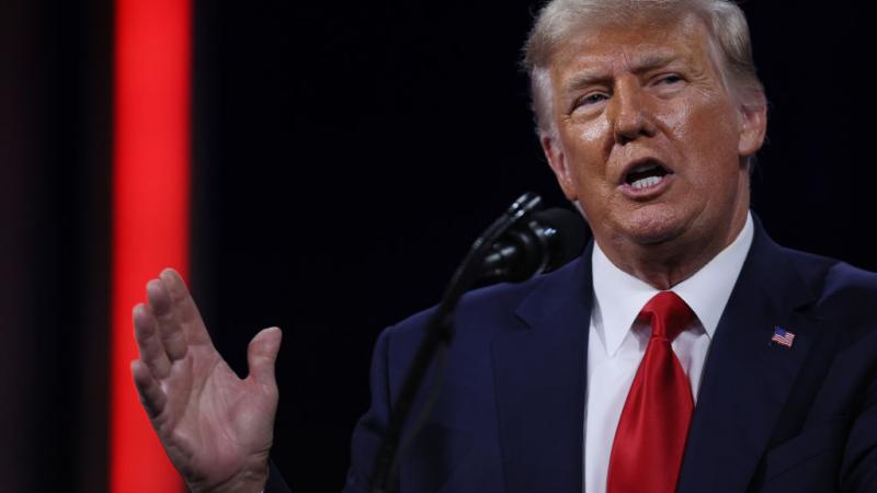 Former President Trump in Feb. 2021