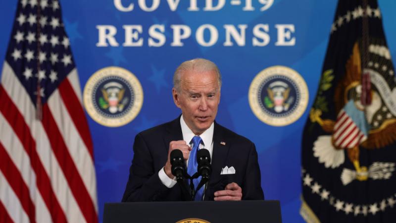 President Biden on March 10, 2021