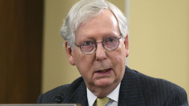Sen. Mitch McConnell on March 24, 2021