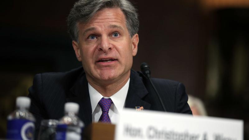 FBI Director Christopher Wray in September 2020