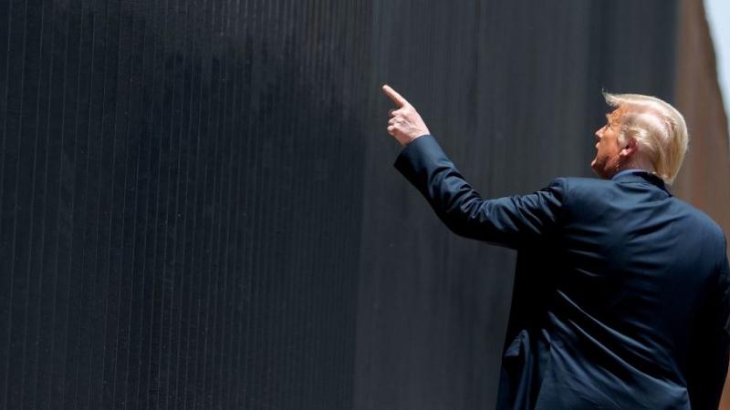 President Trump at the border