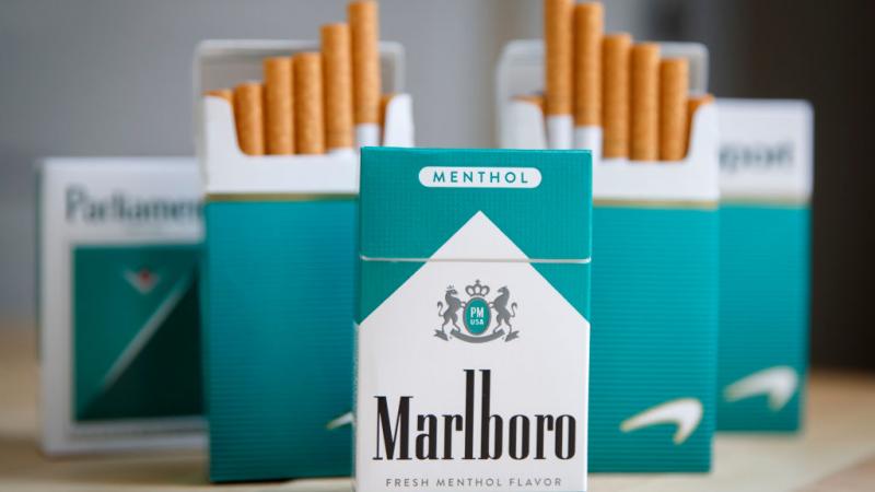 Marlboro and Newport menthol cigarettes.
