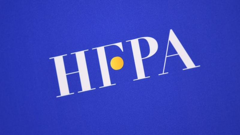 Hollwood Foreign Press Association logo in January 2020