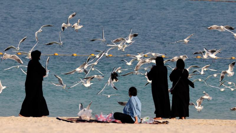 Women dressed as per social norms in Dubai 