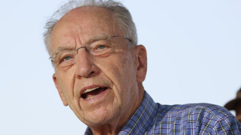 Sen. Chuck Grassley on March 26, 2021