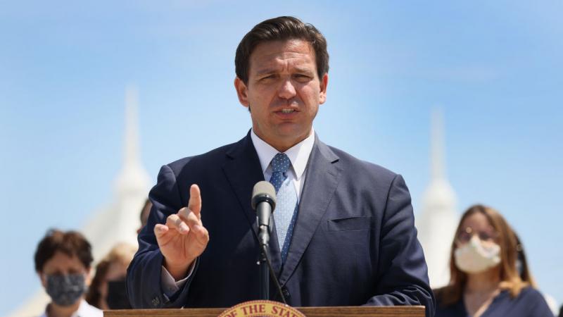 Florida Gov. Ron DeSantis on April 8, 2021