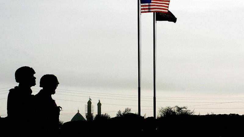 US soldiers in Iraq in 2004