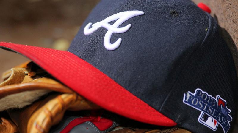 An Atlanta Braves cap